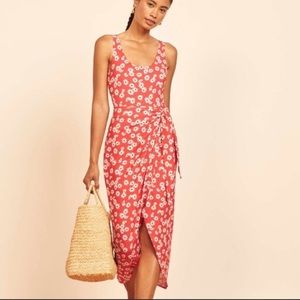 Reformation Kaila Midi Dress Oopsie Daisy Floral